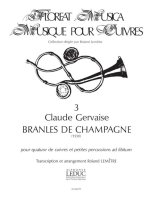 CLAUDE GERVAISE: BRANLES DE CHAMPAGNE (QUARTET-BRASS)