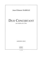 JEAN-CLEMENT ISABELLE: DUO CONCERTANT (SAXOPHONE-ALTO & PIANO)