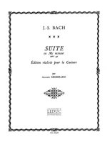 BACH JS MEMBRADO SUITE IN E MINOR BWV 996 GUITAR BOOK