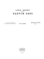 MARCEL DUPRE: TANTUM ERGO (SOPRANO AND ALTO VOICES)