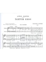 MARCEL DUPRE: 4 MOTETS OP.9, NO.3: TANTUM ERGO (TB CHORUS PART) (CHORAL-MIXED ACCOMPANIED)