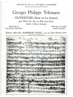 TELEMANN SUITE IN A MINOR VIOLIN 2 PART