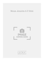 JANZEN NOUS JOUONS A 3 VOIX 3 RECORDERS BOOK