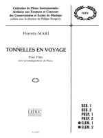 PIERRETTE MARI: TONNELLES EN VOYAGE (FLUTE & PIANO)