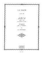 JOHANN SEBASTIAN BACH: ARIA (TROMBONES 4)