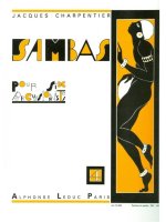 JACQUES CHARPENTIER: SAMBAS POUR 6 PERCUSSIONISTES NO.4 (PERCUSSION ENSEMBLE)