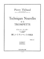 THIBAUD TECHNIQUE NOUVELLE DE LA TROMPETTE TRUMPET BOOK JAPANESE TROMPETTE