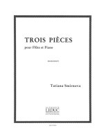 TATIANA SMIRNOVA: 3 PIECES OP.56 (FLUTE & PIANO)
