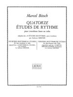 MARCEL BITSCH: 14 ETUDES DE RYTHME (TROMBONE-BASS SOLO)