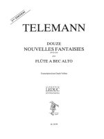 GEORG PHILIPP TELEMANN: 12 NOUVELLES FANTAISIES (RECORDER SOLO)