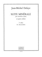 JEAN MICHEL DEFAYE: SUITE MINERALE VOL.2 (CLARINET & PIANO)