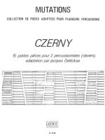 KARL CZERNY: 15 PETITES PIECES (PERCUSSIONS 2)