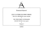 EMMANUEL SEJOURNE: LES CLAVIERS DE PERCUSSION VOL.2 (PERCUSSION SOLO)