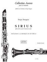 SERGE DANGAIN: SIRIUS (CLARINET SOLO)