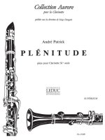 ANDRE PATRICK: PLENITUDE (CLARINET SOLO)