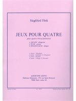 SIEGFRIED FINK: JEUX POUR QUATRE (PERCUSSIONS 4)