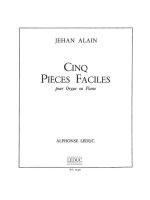 JEHAN ALAIN: CINQ PIECES FACILES