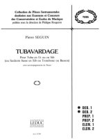 PIERRE SEGUIN: TUBAVARDAGE (TUBA & PIANO)