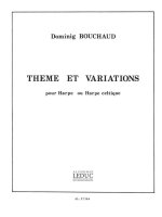 DOMINIG BOUCHAUD: THEME ET VARIATIONS (HARP SOLO)