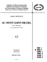 ADOLFO MINDLIN: AU MONT SAINT-MICHEL (OBOE & PIANO)