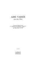 GAYE-MARIE LE NET: AIRS VARIES, ARRANGEMENTS OF VARIOUS CLASSICAL WORKS (FLUTES 2)