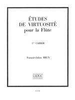 FRANCOIS JULIEN BRUN: ETUDES DE VIRTUOSITE (FLUTE SOLO)