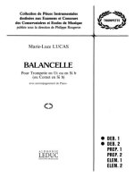 MARIE-LUCE LUCAS: BALANCELLE (TRUMPET & PIANO) TROMPETTE