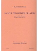 PICHAUREAU MARCHE DES GARDIENS DE LA PAIX HARMONIE DRUMS BOOK