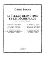 GERARD BERLIOZ: 60 ETUDES DE RYTHME ET DE DECHIFFRAGE (PERCUSSIONS 2)