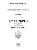 FELIX-ALEXANDRE GUILMANT: OEUVRES POUR ORGUE VOL.1 (ORGAN)