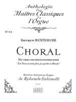 DIETRICH BUXTEHUDE: CHORALE (MAITRES CLASSIQUES NO.44) (ORGAN)