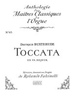 DIETRICH BUXTEHUDE: TOCCATA IN F MAJOR 'LA GRANDE' (MAITRES CLASSIQUES NO.45) (ORGAN)