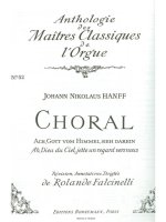 JOHANN NIKOLAUS HANFF: CHORALE: ACH GOTT, VOM HIMMEL SIEH DAREIN (MAITRES NO.52) (ORGAN)