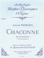 JOHANN PACHELBEL: CHACONNE EN FA MINEUR (22 VARIATIONS) NO. 64