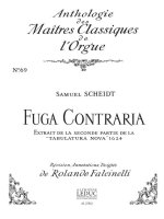 SAMUEL SCHEIDT: FUGA CONTRARIA (MAITRES CLASSIQUES NO.69) (ORGAN)