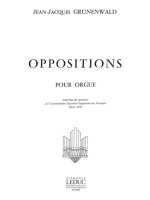 JEAN-JACQUES GRUNENWALD: OPPOSITIONS (ORGAN)
