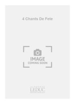 TOURNIER 4 CHANTS DE FETE TRUMPET & PIANO BOOK TROMPETTE