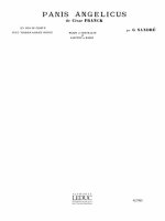 CESAR FRANCK: PANIS ANGELICUS NO.12 IN F (VOCAL DUETS)