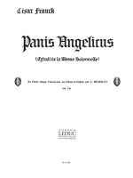 FRANCK PANIS ANGELICUS NO.14 VOICE VIOLIN CELLO ORGAN BOOK