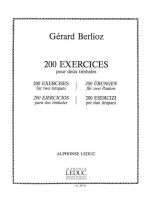 GERARD BERLIOZ: 200 EXERCICES (PERCUSSIONS 2)