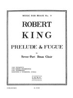 ROBERT KING: PRELUDE ET FUGUE (SEPTET-BRASS)