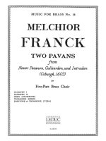 MAURICE FRANCK: 2 PAVANS (QUINTET-BRASS)