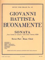 GIOVANNI BATTISTA BUONAMENTE: SONATA (SEPTET-BRASS)