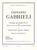 GIOVANNI GABRIELI: CANZONA PER SONARE NO. 4