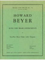 HOWARD BEYER: SUITE (ENSEMBLE-BRASS 8 OR MORE)