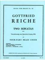 GOTTFRIED REICHE: SONATAS NO.21 & NO.22 (QUARTET-BRASS)