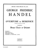 GEORG FRIEDRICH HANDEL: OVERTURE FROM 'BERENICE' (QUINTET-BRASS)