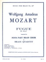 WOLFGANG AMADEUS MOZART: FUGUE K401 (QUARTET-BRASS)