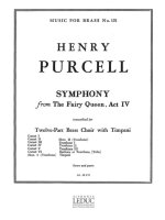 HENRY PURCELL: SYMPHONIE DE 'FAIRY QUEEN' (ACT 4) (ENSEMBLE-BRASS 8 OR MORE)