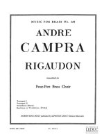 ANDRE CAMPRA: RIGAUDON (QUARTET-BRASS)